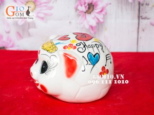 Lợn bóng trắng Happy