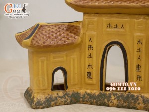 Mô hình gốm Cổng Tam Quan, 26cm