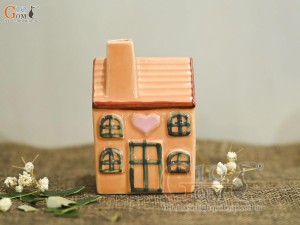 Mô hình ngôi nhà mini nhiều màu sắc (Ngẫu nhiên các mẫu)