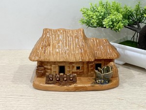 Mô hình nhà gốm 009 15cm - Trang trí tiểu cảnh