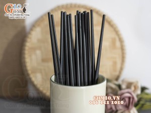 Ống đũa men kem, cao 15cm