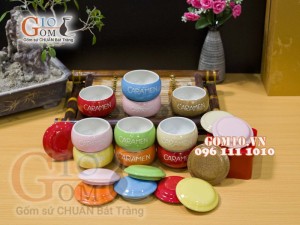 Sét 10 hũ caramen nhiều màu