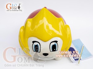 Songoku tiết kiệm màu đỏ, cao 25cm