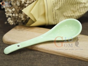 Thìa canh men ngọc trơn cao cấp