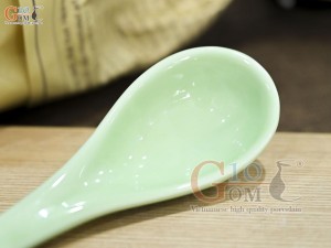 Thìa canh men ngọc trơn cao cấp