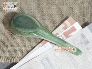 Thìa cơm xanh đồng vẽ bèo