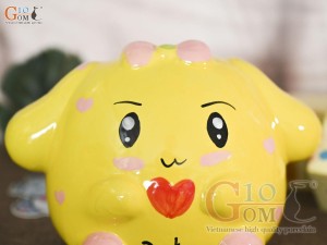 Tiết kiệm Cinnamoroll màu vàng, kích thước 22x15cm