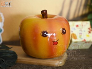 Tiết kiệm táo vàng cam, kích thước 14x14cm