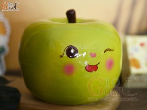 Tiết kiệm táo xanh, kích thước 14x14cm