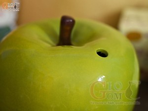 Tiết kiệm táo xanh, kích thước 14x14cm