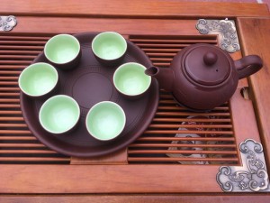 Tống nâu khay liền