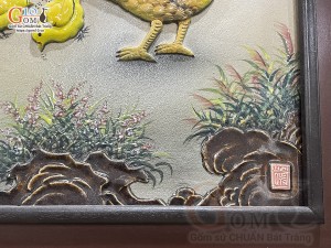 Tranh Sứ Kim Ngọc Mãn Đường (Hàng Kĩ) 92x52cm