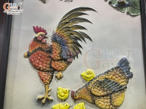 Tranh Sứ Kim Ngọc Mãn Đường (Hàng Kĩ) 92x52cm