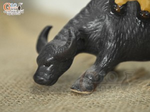 Tượng chú tiểu thổi sáo cưỡi trâu dài 10cm