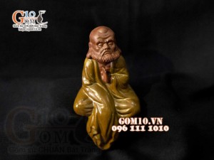 Tượng Đạt Ma Tư Tổ, cao 14cm