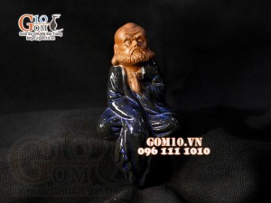 Tượng Đạt Ma Tư Tổ, cao 14cm