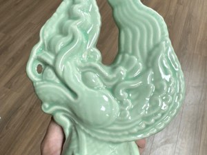 Tượng đầu rồng thời Lý cao 16cm