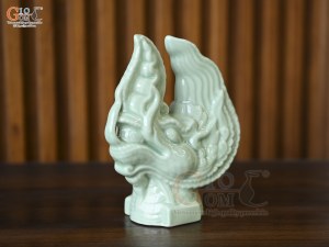Tượng đầu rồng thời Lý cao 16cm
