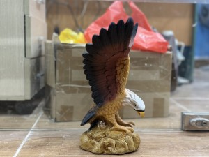 Tượng gốm Đại Bàng cao 33cm, sải cánh 30cm