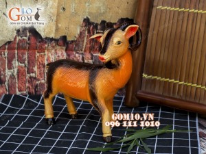 Tượng gốm hình 2 chú Cừu 29cm