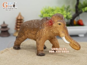 Tượng gốm hình chú Voi, dài 20cm