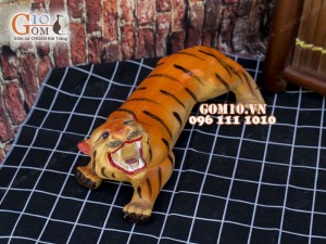 Tượng gốm hình Hổ cao 16 dài 40cm