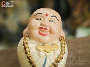 Tượng hoan hỷ men rạn, cao 16cm (Mẫu 03)