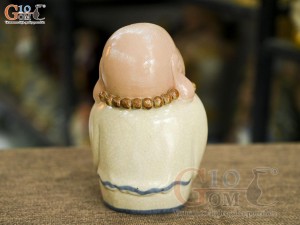 Tượng hoan hỷ men rạn, cao 16cm (Mẫu 03)