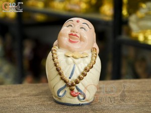 Tượng hoan hỷ men rạn, cao 16cm (Mẫu 03)