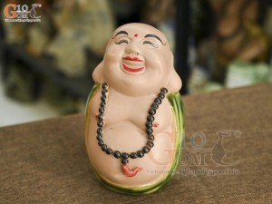 Tượng hoan hỷ men ngọc, cao 19cm (Mẫu 04)