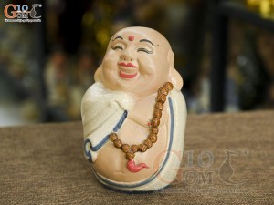 Tượng hoan hỷ men rạn, cao 16cm (Mẫu 02)