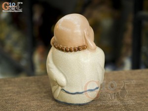 Tượng hoan hỷ men rạn, cao 16cm (Mẫu 02)