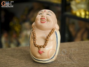 Tượng hoan hỷ men rạn, cao 16cm (Mẫu 04)