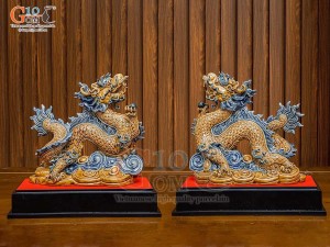 Tượng Linh vật Giáp Thìn cao cấp, cao 23x22cm