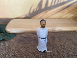 Tượng Lý Bạch áo trắng, cao 8cm