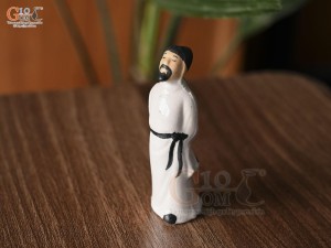 Tượng Lý Bạch áo trắng, cao 8cm
