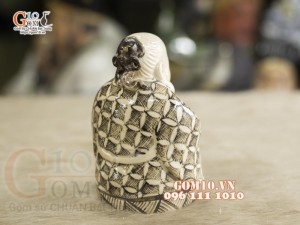 Tượng Ông Thọ chúc phúc, cao 13cm 