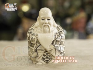 Tượng Ông Thọ chúc phúc, cao 13cm 