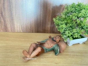 Tượng Tế Công say rượu, dài 20cm