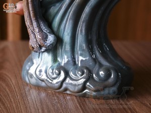 Tượng Thánh Gióng cưỡi ngựa, cao 35cm